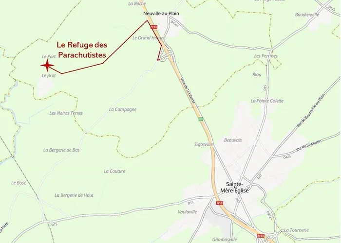 Feriehus 5 Personnes - Le Refuge Des Parachutistes - En Bordure Du Marais *